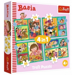 TREFL Puzzle 4w1 Przygody...