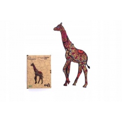 Puzzle drewniane Żyrafa